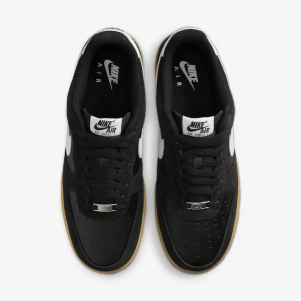 Nike Air Force 1 Low Black Summit White Gum - Image 3