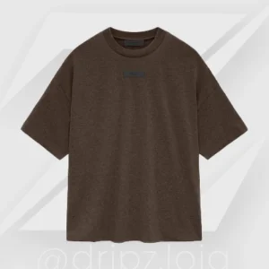Camiseta Fear of God Essentials S/S Heather Wood