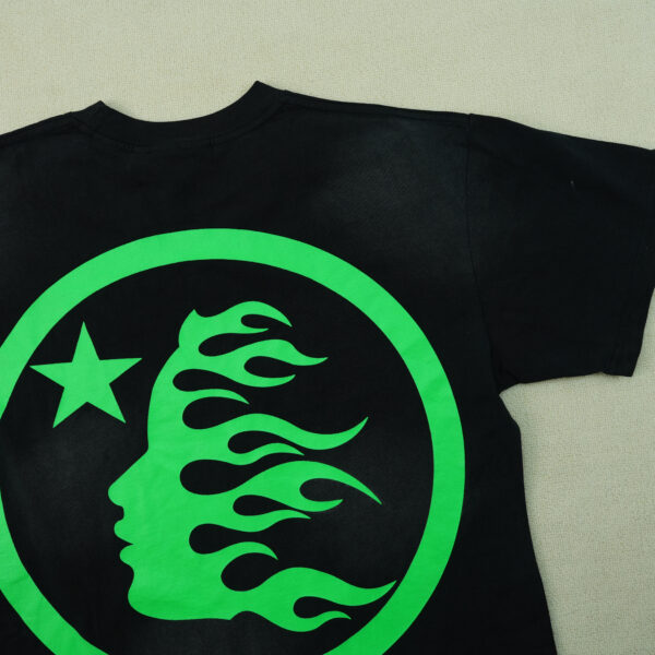 T-shirt Hellstar Classic Black/Green - Image 4