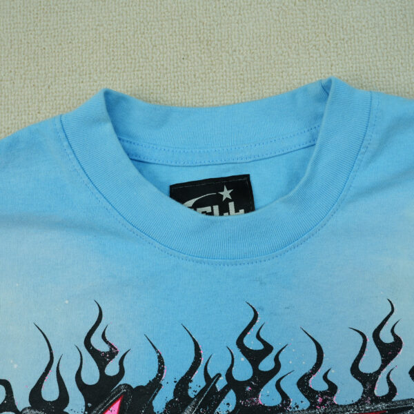 T-Shirt Hellstar Neuron Tour Light Blue - Image 3