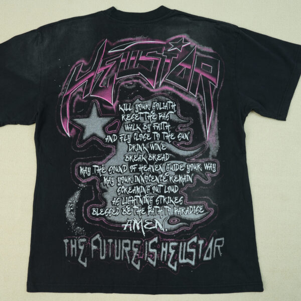 T-Shirt Hellstar The Future Black/Pink - Image 2