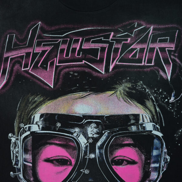 T-Shirt Hellstar The Future Black/Pink - Image 3