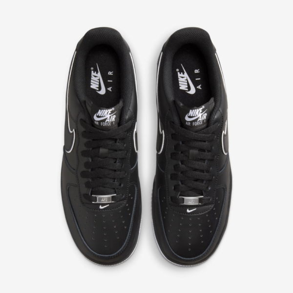 Nike Air Force 1 Low Black White - Image 3