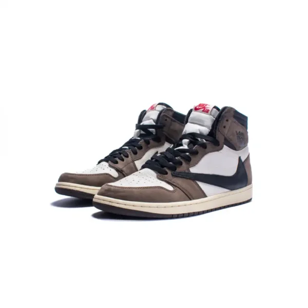 Travis Scott x Air Jordan 1 Retro High Dark Mocha - Image 2