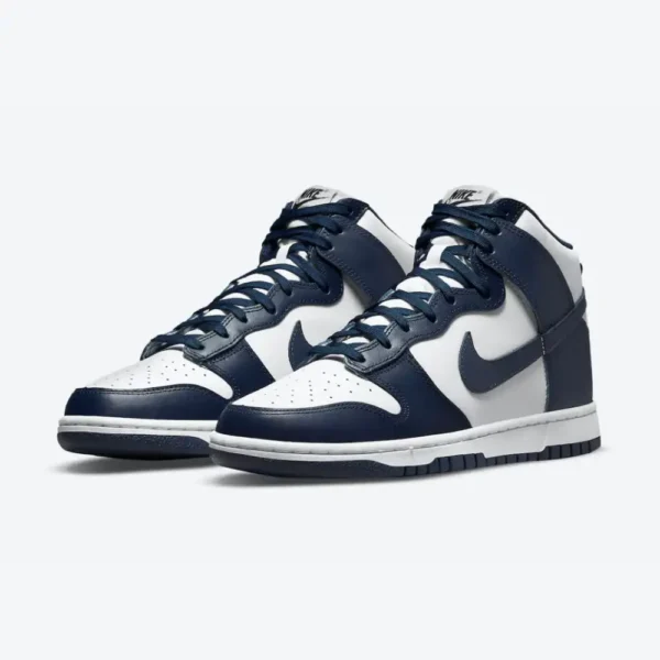 Nike Dunk High Retro Midnight Navy - Image 4