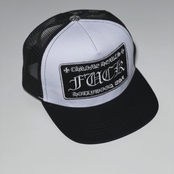 Boné Chrome Hearts CH New York City Trucker Black - Image 5