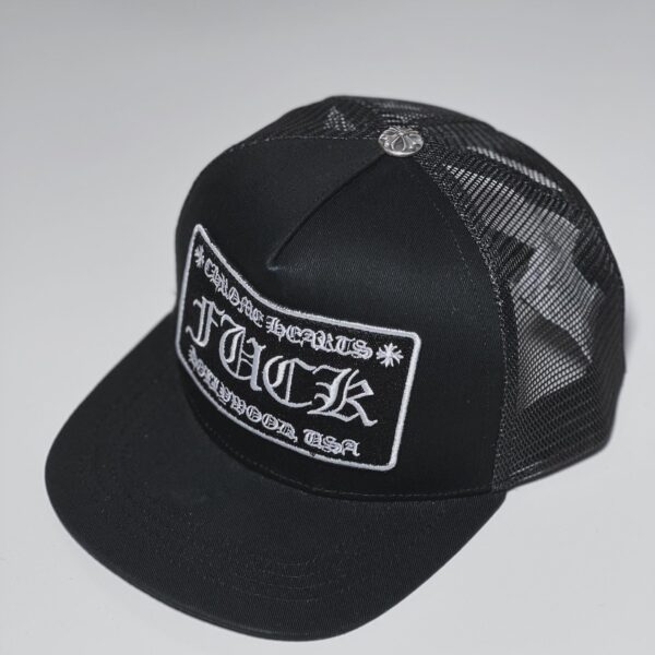 Boné Chrome Hearts CH New York City Trucker Black - Image 3