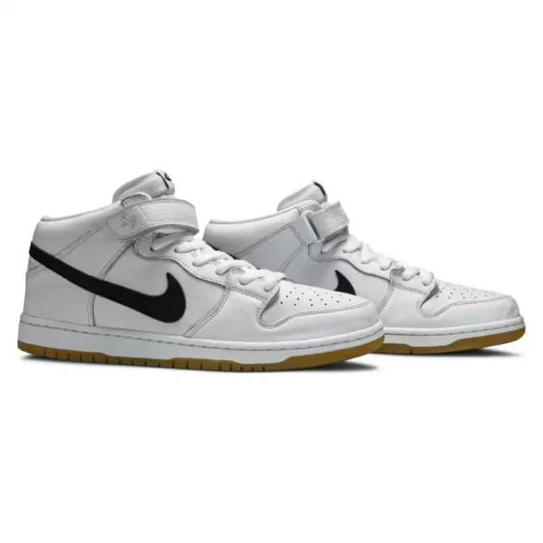 Nike Dunk Mid Orange Label White - Image 2