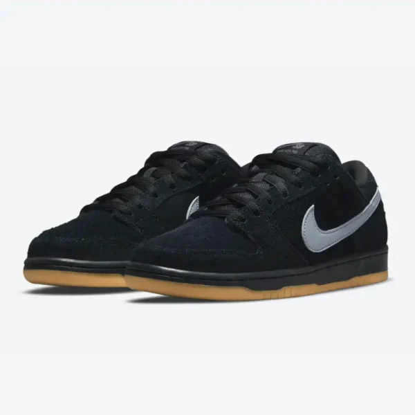 Nike SB Dunk Low Pro Grey Black - Image 2