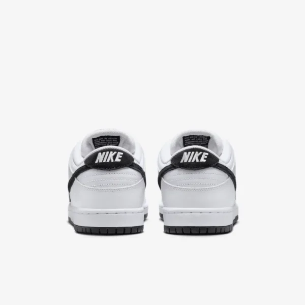 Nike SB Dunk Low Pro White Black - Image 4